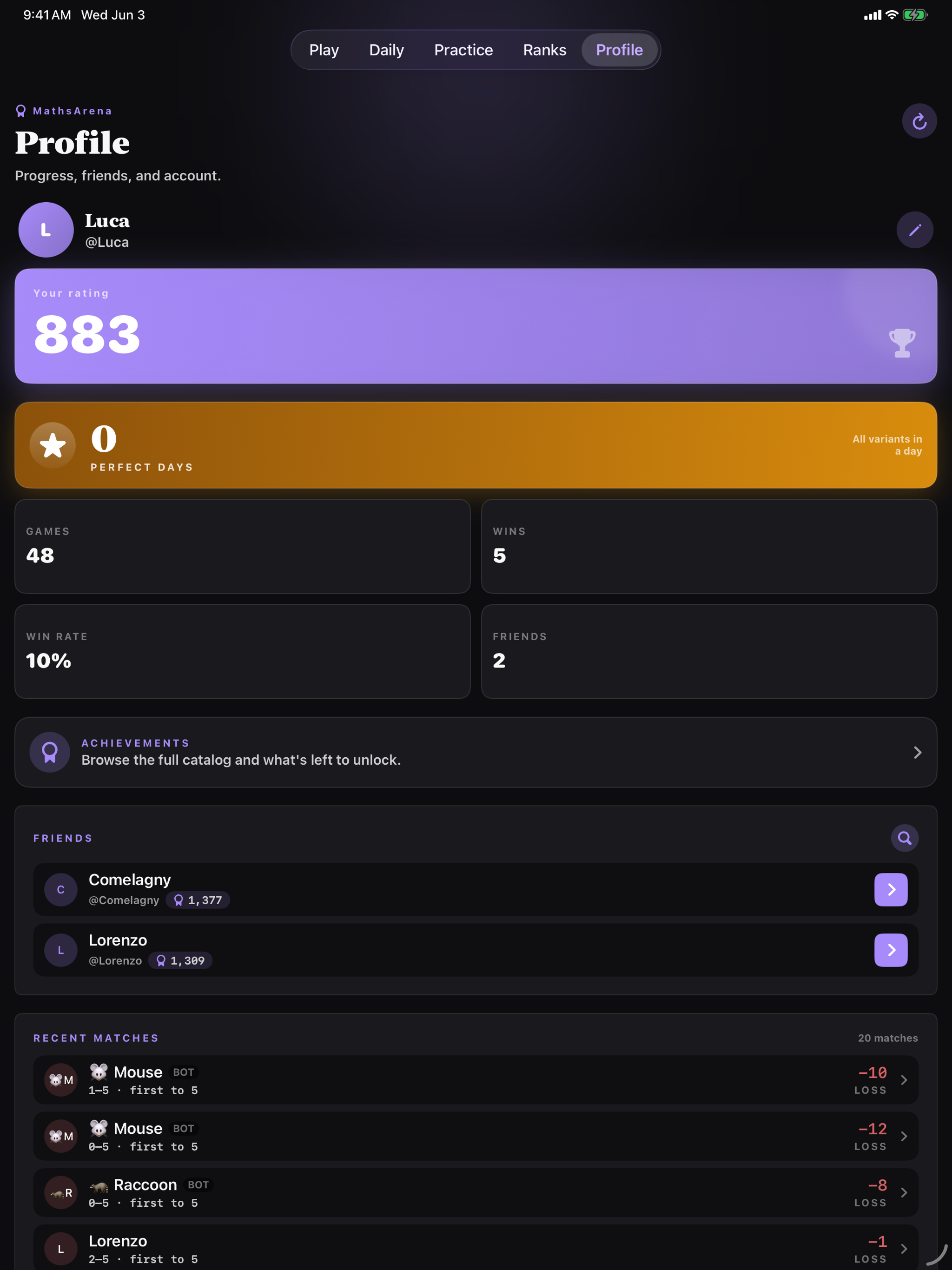 MathsArena screenshot 14