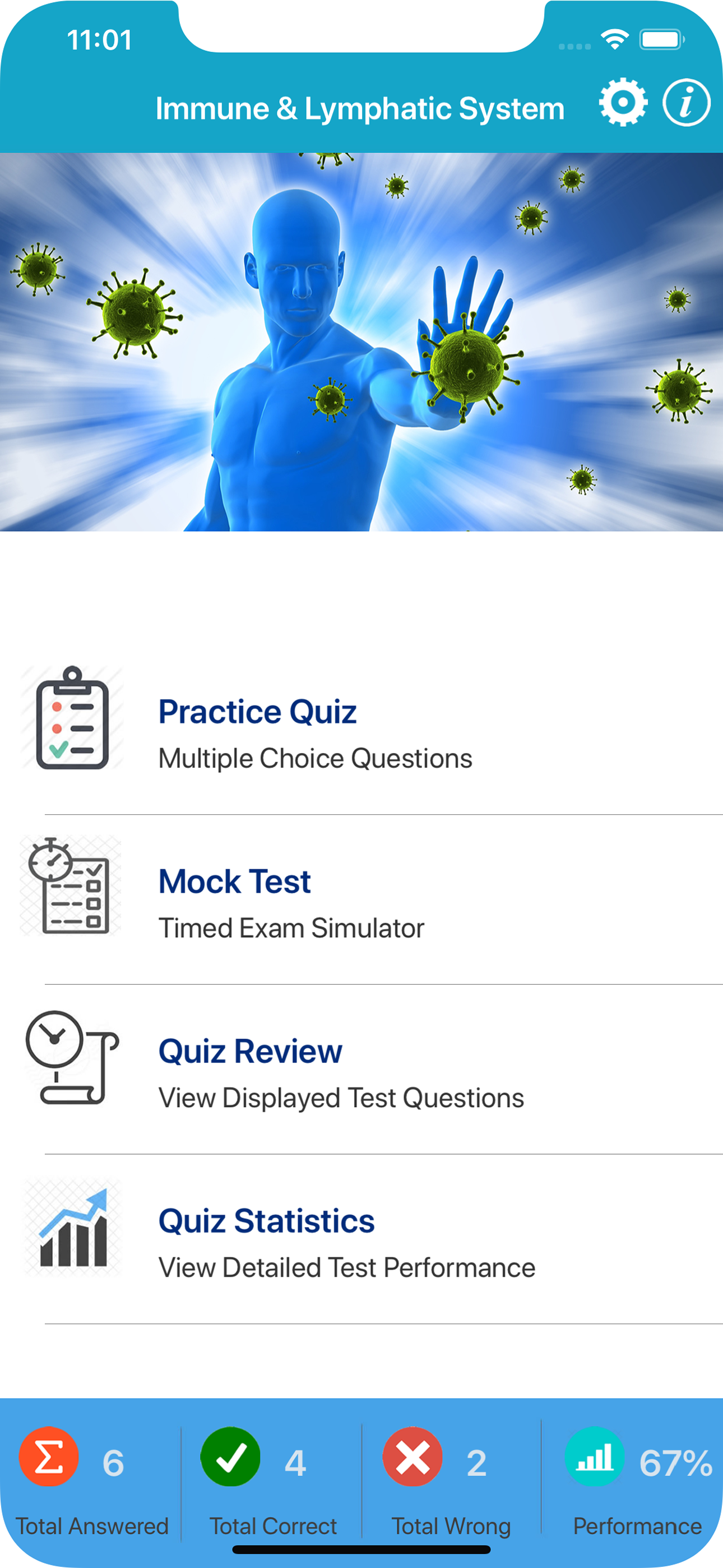 Human Immune System Quiz