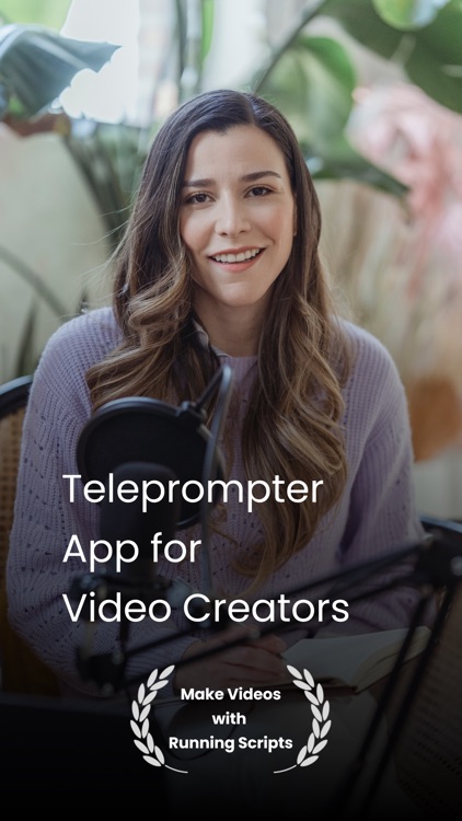 Live Text Video Teleprompter