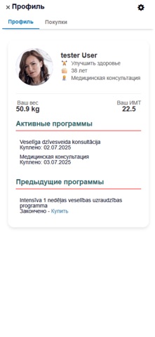 HealthCoach+ screenshot