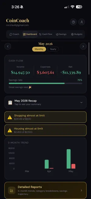 CoinCoach: AI Money Coach screenshot 3