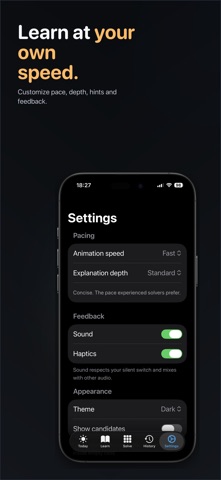 Lucid Sudoku iPhone screenshot
