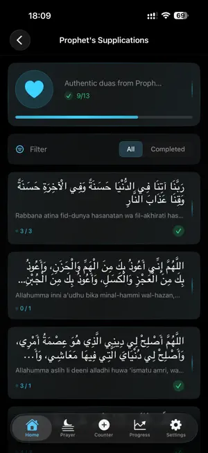 Zikr Compass screenshot 2