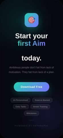 Aim: Goal Planner Screenshot 5 of 6