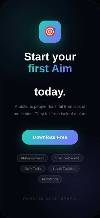 Aim: Goal Planner Screenshot 5 of 6