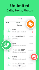 BuzzNow:Call,Text,Receive Code screenshot