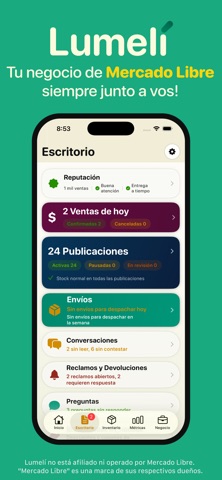 Lumeli iPhone screenshot 1