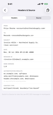 EML & MSG Email File Viewer Screenshot 3 of 8