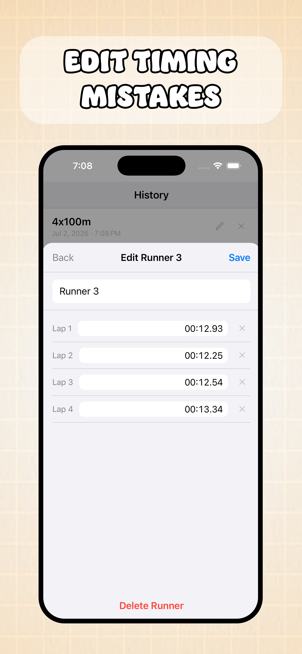 SplitWatch Advanced Stopwatch screenshot 3