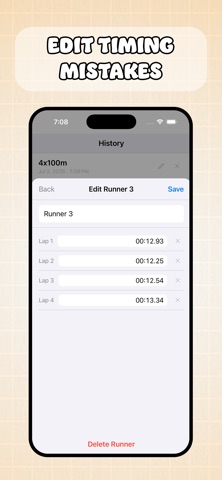 SplitWatch Advanced Stopwatch Screenshot 3 of 6