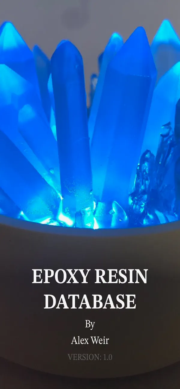 Screenshot #1 pour Epoxy Resin Database