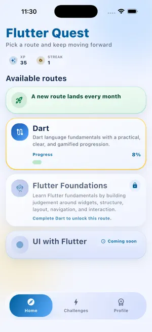 Flutter Quest screenshot 2