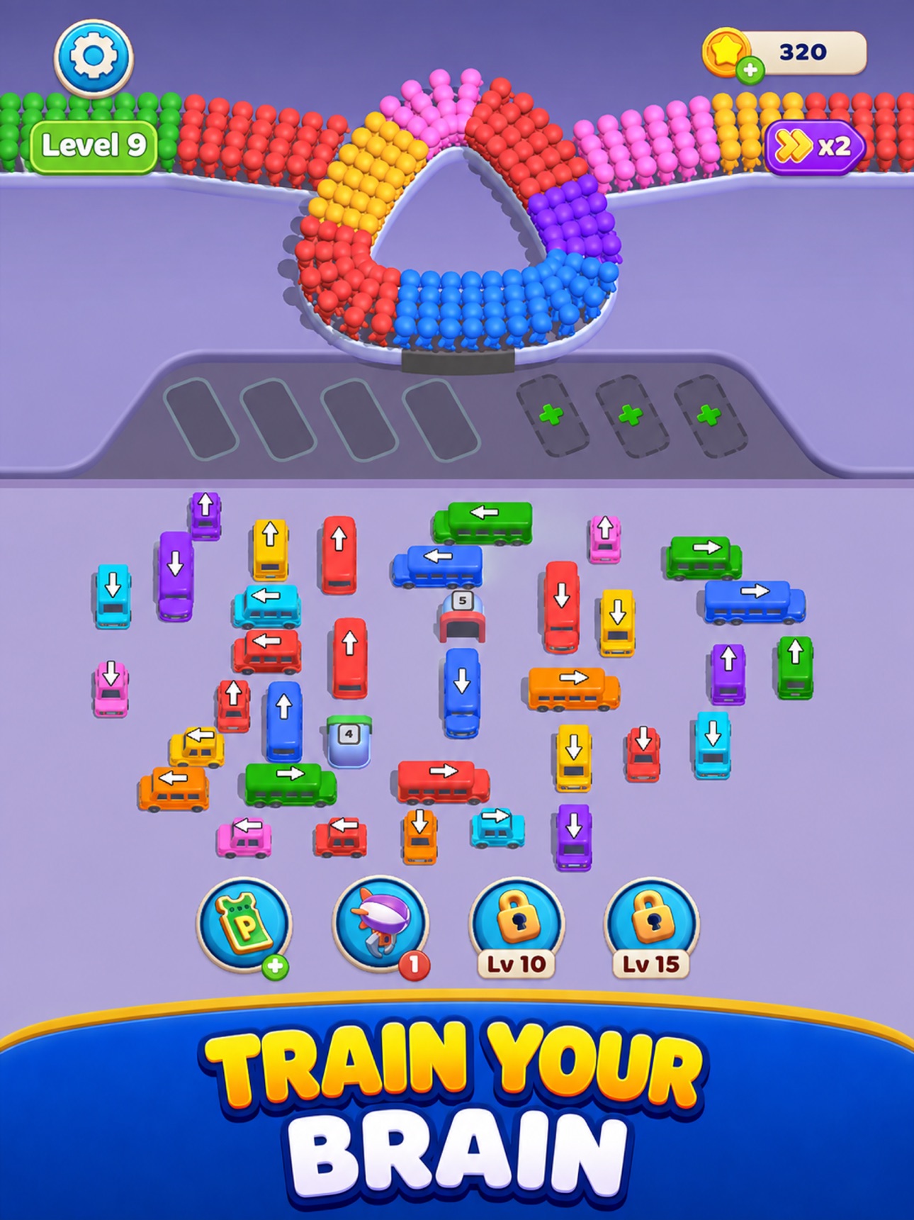 Screenshot 5 of Bus Pick Up Jam-Color Puzzle