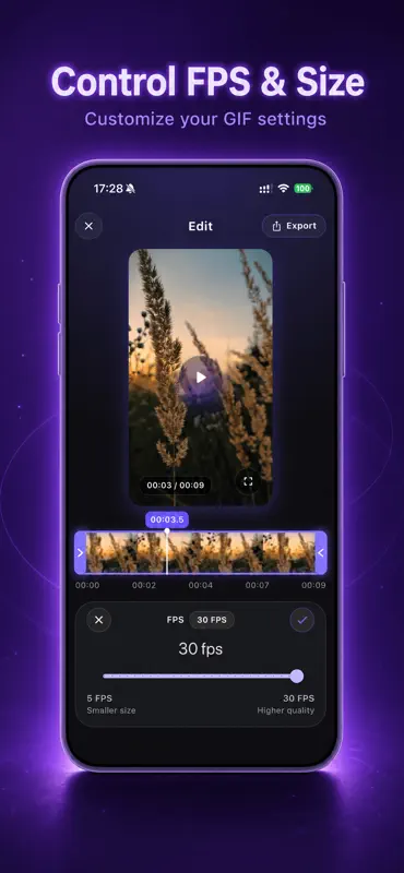 GIF Maker: Video to GIF HD screenshot 3 of 4