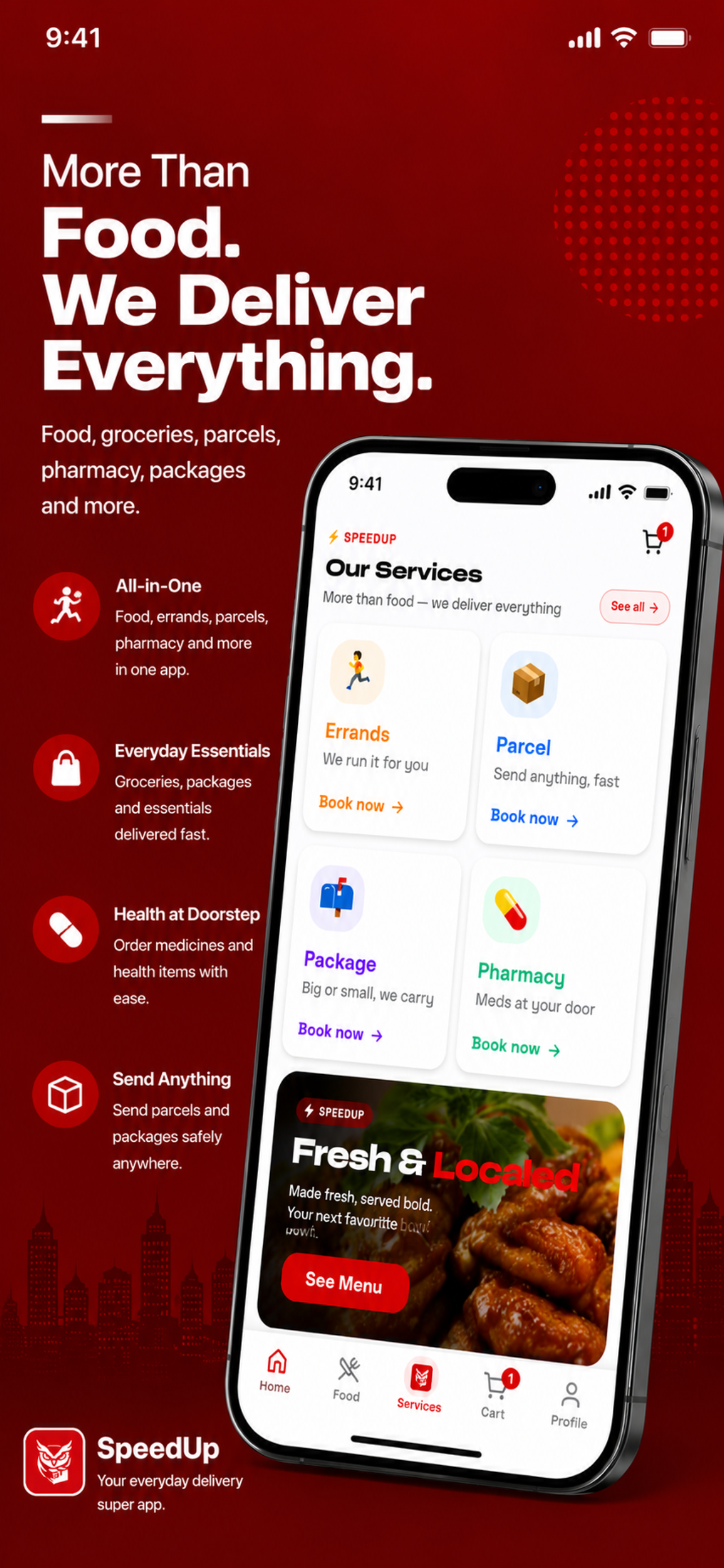 speedUp:Food groceries &More