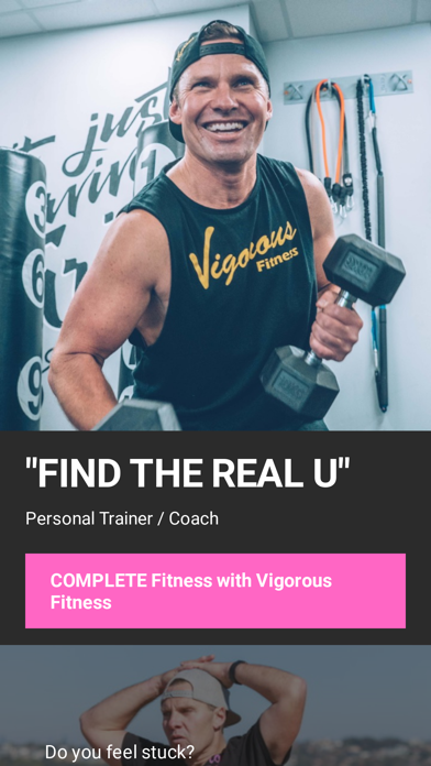 Vigorous Fitness Screenshot