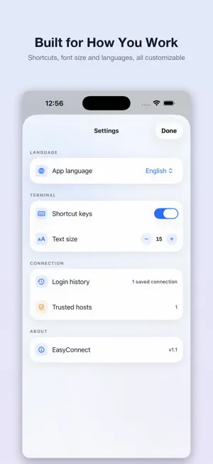 EasyConnection screenshot 2