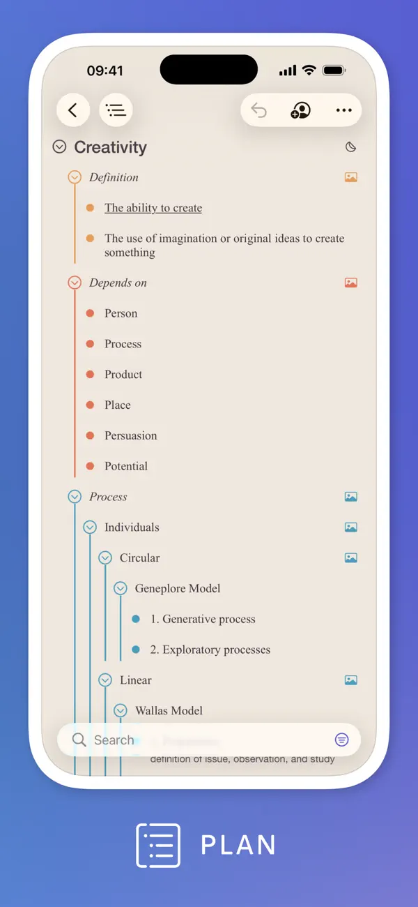 Screenshot #3 pour MindNode: Mind Map & Outline