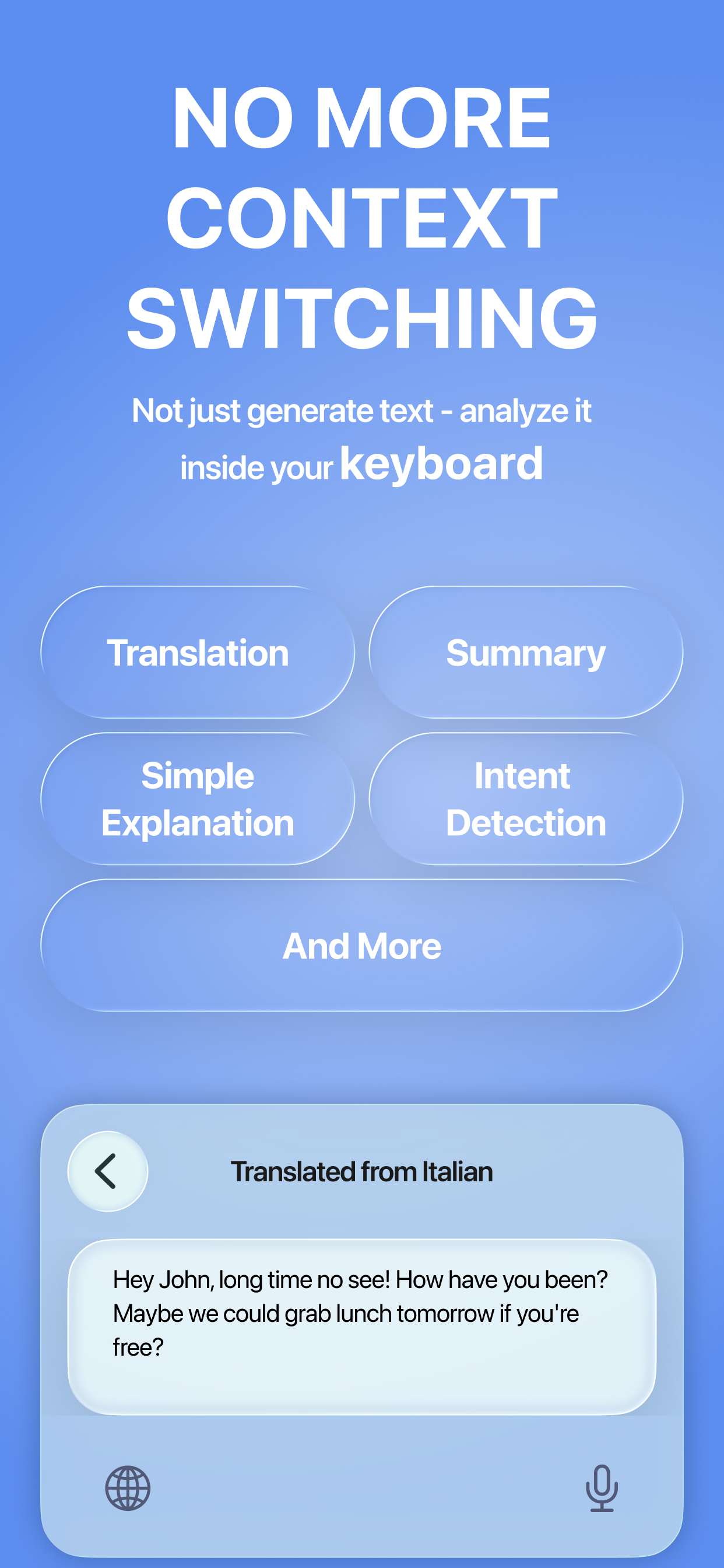 ClevaType: AI Writing Keyboard screenshot 6