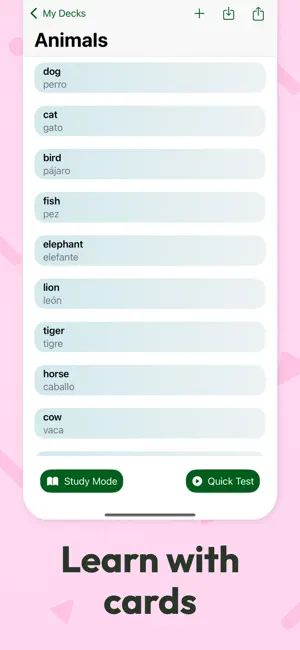 LinguaCards: Language Learning screenshot 2