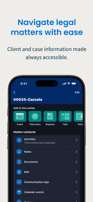 Clio for Law Firms and Lawyers screenshot 3