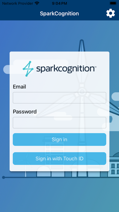 SparkCognition Asset Monitor Screenshot