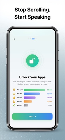 Practice English, Unlock Apps! screenshot