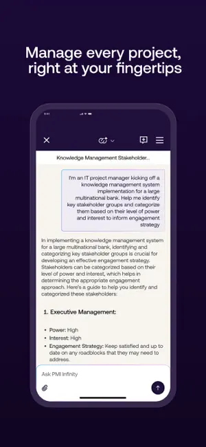 PMI Official screenshot 2