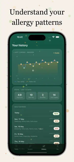 PollenPal - Hay Fever Tracker screenshot 3