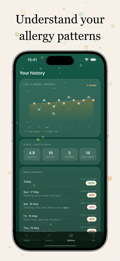 PollenPal - Hay Fever Tracker screenshot 3