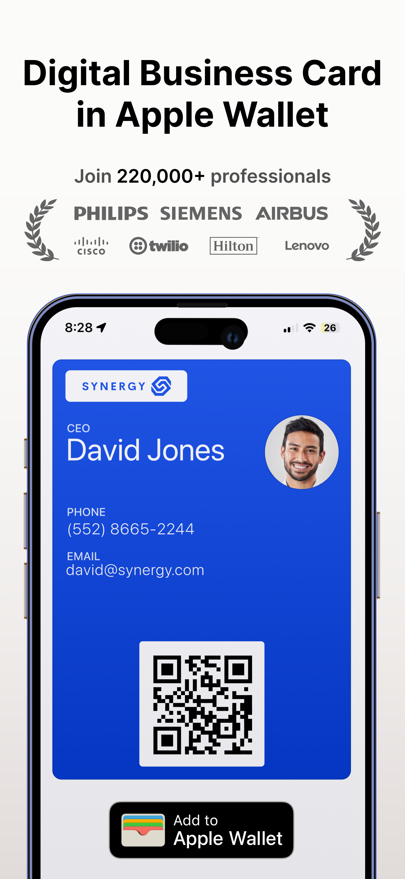 HeyDrop: Digital Business Card