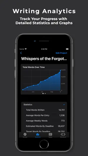 Written - Project Tracker screenshot 1