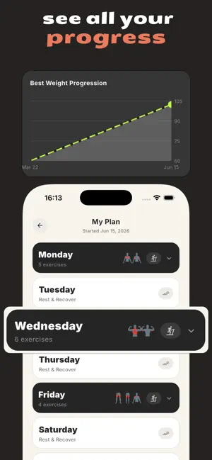 GenGym: Gym Workout Tracker screenshot 2