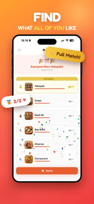 FindOurFood: Dinner Decider screenshot 2