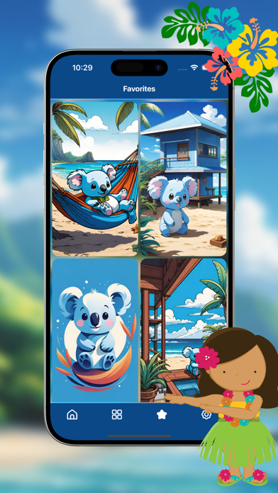 Blue Koala: Wallpaper Screenshot 3 - AppWisp.com