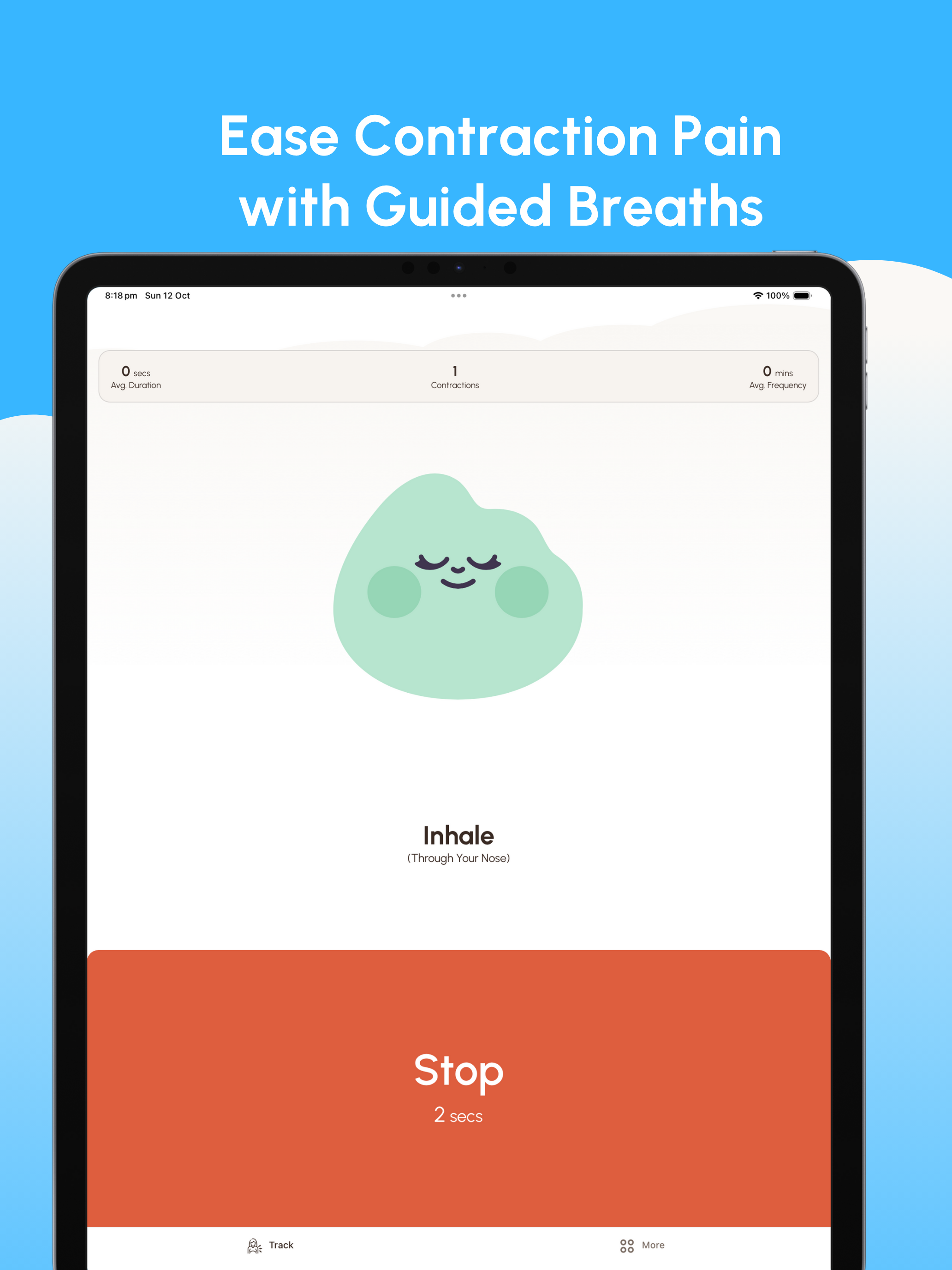 Contractions Tracker Timer screenshot 12
