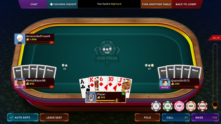 Stud Poker Online screenshot-4