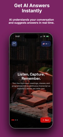 Mynote AI- Live Interview Help Screenshot 2 of 6
