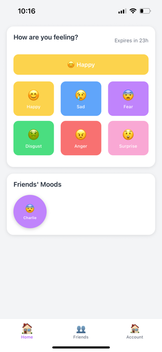 Moodee: Mood Sharing Screenshot 2 of 3