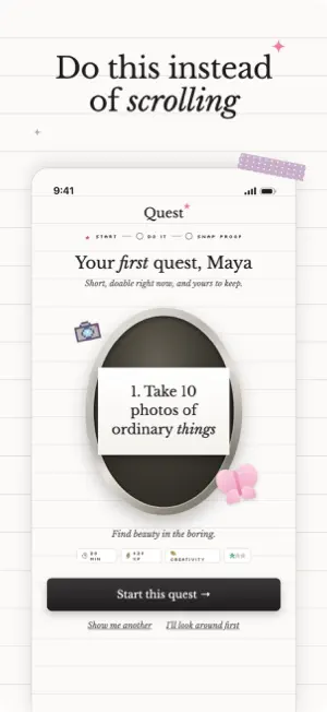 Quest: Become Interesting screenshot 2