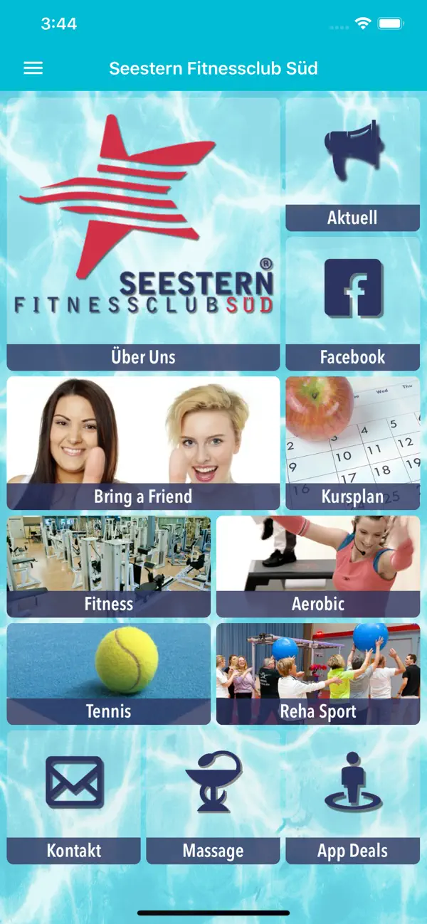 Screenshot #1 pour Seestern Fitnessclub Süd
