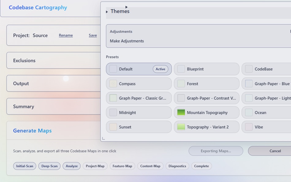 #4. Codebase Cartography (macOS) Oleh: Harrison Creative LLC