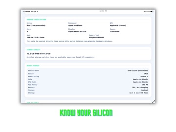 System Rx iPad screenshot
