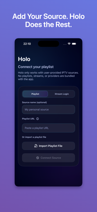 Holo: IPTV Player Screenshot 3 of 6
