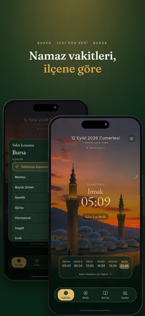 BUKED - Namaz Vakitleri screenshot 1
