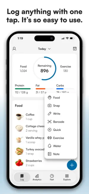 Same - Free Calorie Tracker screenshot 2