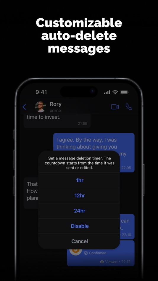 #6. Chattti - private messenger (iOS) 由: F-Tell Communications FZ-LLC