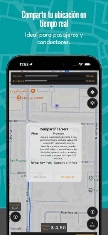 Taxímetro GPS screenshot 7 of 8