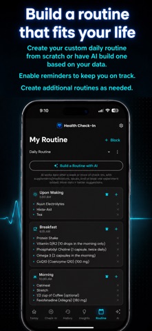 Health Check-In: How I Feel screenshot
