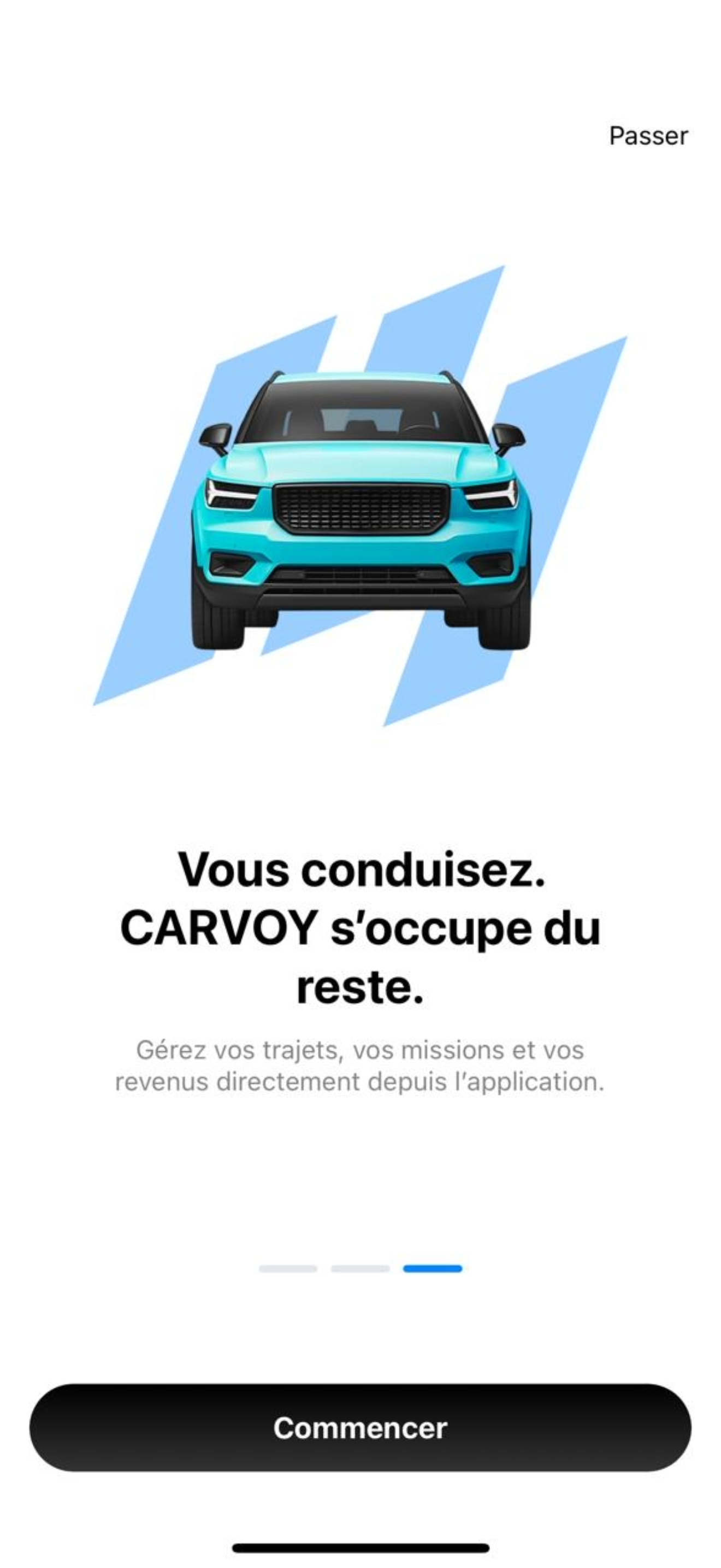 Carvoy7 – Convoyage véhicules